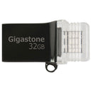 Gigastone OTG USB Drive Metal OTG 32GB USB 3.0 Flash Drive , (GS-U332OTG-R)