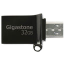 Gigastone OTG USB Drive Metal OTG 32GB USB 3.0 Flash Drive , (GS-U332OTG-R)