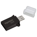 Gigastone OTG USB Drive Metal OTG 32GB USB 3.0 Flash Drive , (GS-U332OTG-R)