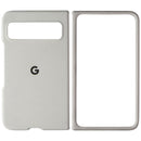 Google Pixel Fold Case - Shock-Absorbing Silicone - Porcelain