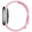 Google Pixel Watch 3 (41mm) Wi-Fi Only - Silver Aluminum/Rose Quartz Band