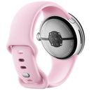 Google Pixel Watch 3 (41mm) Wi-Fi Only - Silver Aluminum/Rose Quartz Band
