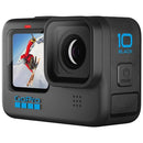 GoPro HERO 10 Black Waterproof Action Camera w/ Front LCD + Touch Rear Screen