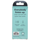 GoTo Stereo Earbuds with 3.5mm Connector - Black