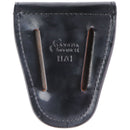 Gould & Goodrich H70 Leather Handcuff Case - Hi-Gloss Black / Brass Snap