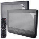 GPX Dual Screen Portable DVD Player Kit - Black (PD10104DG)