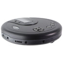 GPX Personal FM Radio CD Player with Headphones - Black (PC332B)