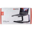 Griffin Elevator Aluminum Laptop Stand for All Size Laptops - Black
