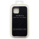 Habitu Hybrid Case for Apple iPhone 12 and iPhone 12 Pro - Black