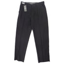 Haggar Men's Classic Fit Flat Front Comfort Pants - Black (Regular, 32W x 30L)