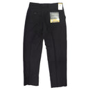 Haggar Men's Classic Fit Flat Front Comfort Pants - Black (Regular, 32W x 30L)