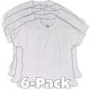 Hanes ComfortSoft 100% Cotton Men's White Undershirt - 6-Pack (M)