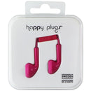 Happy Plugs Wired Earbud Headphones with Mic & Remote (7909) - Cerise (Pink)