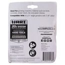 Hart Masonry Grinding Wheel 4.5-inch (7/8-inch Arbor) .25-inch Thickness