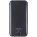 Helix 10,000 mAh Power Bank with Dual USB-A Ports - Black