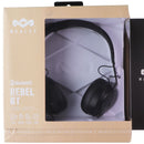 Marley Rebel Wireless Bluetooth On Ear Headphones w/ Mic - Black, Large
