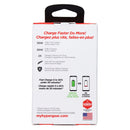 HyperGear 30W (2 Port) USB-C PD and USB-A Wall Charger - White (HYG-30DPD)