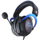 Official PlayStation Wired HyperX Cloud Gaming Headset for PS4/PS5 - Black/Blue