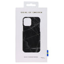 iDeal of Sweden Fashion Case for Apple iPhone 13 - Black Thunder Marble