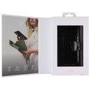 iDeal of Sweden Cora Phone Wallet for Apple iPhone 13 - Jet Black Croco
