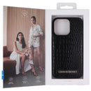 iDeal of Sweden Atelier Case for Apple iPhone 13 Pro - Neo Noir Croco Black