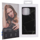 iDeal of Sweden Fashion Case for Apple iPhone 13 Pro - Black Thunder Marble