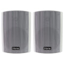 iHome Bluetooth Indoor/Outdoor 6.5-Inch (300W) Surround Sound Speakers - White