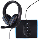 iLive Gaming Bundle - HEADSET / Mouse + Pad - Black (IAGMK22VP) *NO KEYBOARD