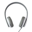 iLive 3.5mm Wired On-Ear Folding Headphones - White (IAH57W)