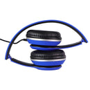 iLive 3.5mm Wired Stereo On-Ear Folding Headphones (IAH57) - Blue