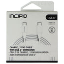 Incipio (1m/3.3-Ft) USB-C 3.1 to USB-C Charge/Sync Cable - White