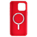 ITSKINS Hybrid_R // Frost Case for MagSafe for Apple iPhone 15 Pro Max - Red