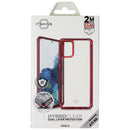 ITSKINS Hybrid // Clear Series Case for Samsung Galaxy A71 5G - Transparent/Red