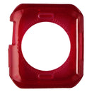 ITSKINS Spectrum Case 2-Pack for Apple Watch SE 2nd/6/5/4 (44mm) - Clear & Red