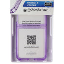 ITSKINS Hybrid_R Clear Case for Motorola Razr (2023) - Light Purple