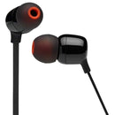 JBL Tune 125BT In-Ear Headphones with 3-Button Mic/Remote & Flat Cable - Black