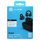 JLab - Flex Series Open-Clip True Wireless Earbuds - Black