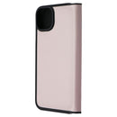 Kate Spade Wrap Folio Case for Apple iPhone 14 Plus - Pale Vellum/Black Bumper