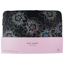 Kate Spade 16-inch Puffer Universal Laptop Sleeve - Hollyhock Iridescent Black