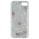 Kate Spade Hybrid Hardshell Case for iPhone 8/7 - Hollyhock White Flowers/Clear