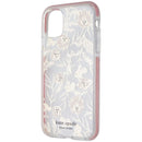 Kate Spade Defensive Hardshell Case for Apple iPhone 11 - Blossom Pink/Gold Gems
