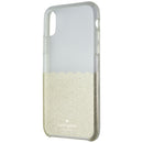 Kate Spade Ring Stand and Case for Apple iPhone X/iPhone XS - Clear/Gold Glitter