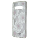 Kate Spade Defensive Hardshell Case for Galaxy (S10+) - Hollyhock Cream / Clear