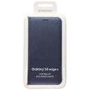 Samsung Wallet Flip Cover for Galaxy (S6 edge+) - Black Sapphire (EF-WG928PBE)
