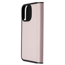 Kate Spade Wrap Folio Case for iPhone 14 Pro Max - Pale Vellum/Black Bumper