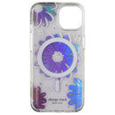 Kate Spade Hardshell Case for MagSafe for iPhone 13 - Daisy Iridescent Foil