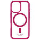 Kate Spade Ultra Protective Case for MagSafe for Apple iPhone 16 - Pink/Clear
