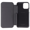 Kate Spade Wrap Folio Wallet Case for Apple iPhone 12 / 12 Pro - Black Crumbs