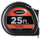 Keson 25-ft Tape Measure Feet & Inches - PG1025 - Silver