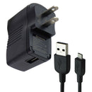 Kyocera (SCP-37ADT) Travel Charger & Cable for Micro USB Devices - Black